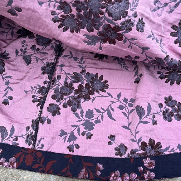 Free People Matilda Floral Mini Dress in Navy Combo - Picture 7 of 8